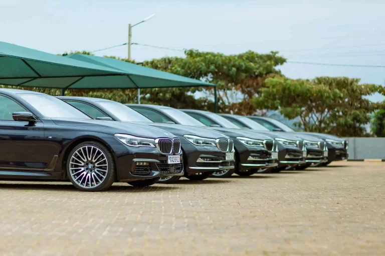 a row of cars